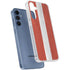 Latvia Flag Distressed Galaxy A35 5G Clear Case